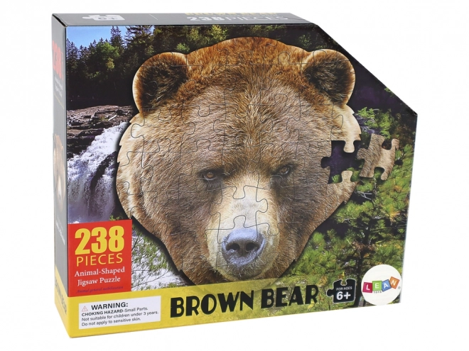 Puzzle mit Braunbären-Motiv