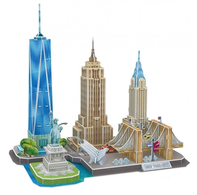 3D-Puzzle Stadtlinie New York