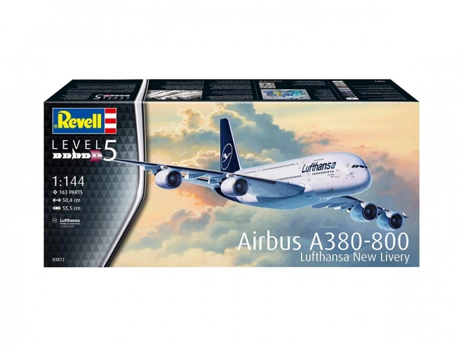 Plastikmodell Airbus A380-800 Lufthansa Neue Lackierung