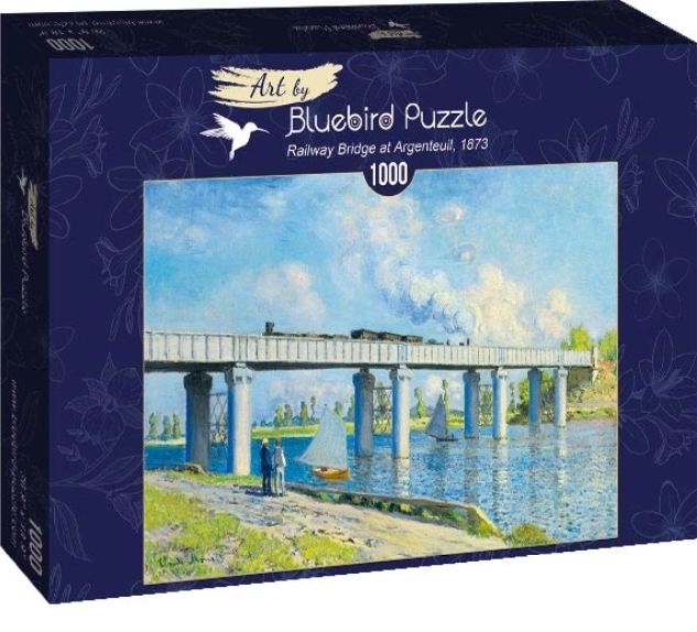 Puzzle Eisenbahnbrücke in Argenteuil 1000 Teile