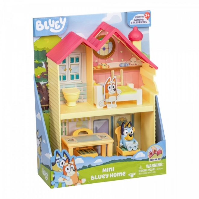 Mini Spielfiguren BLUEY Familienhaus