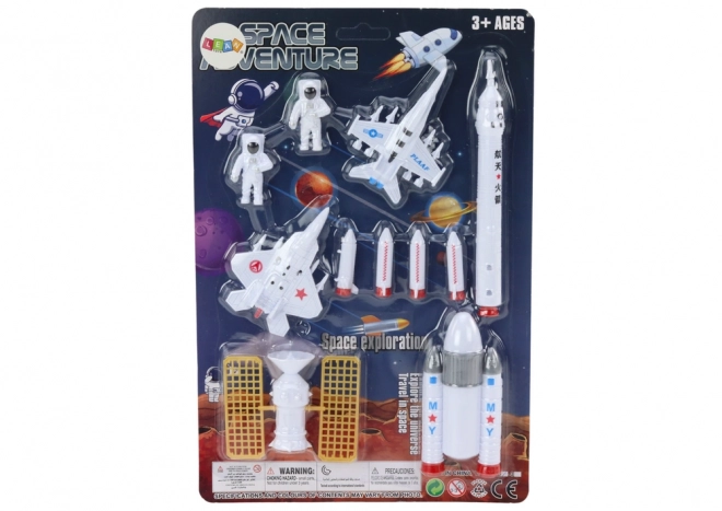 Space Figurenset Astronauten Und Raketen