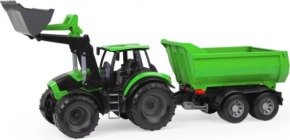 Traktor Lena WORXX Deutz-Fahr mit Anhänger