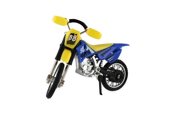 Fingermotorrad mit Zubehör 12 cm