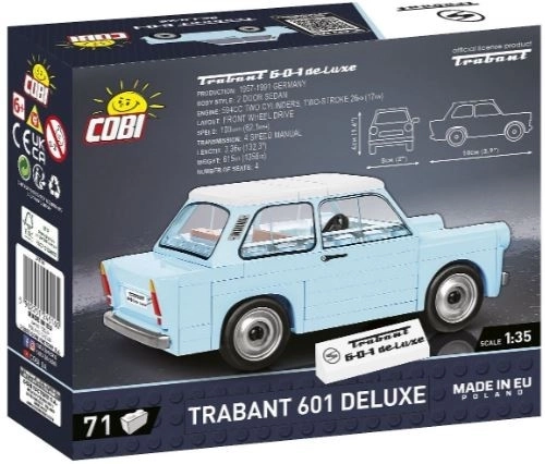 Trabant 601 Deluxe Bausteinmodell