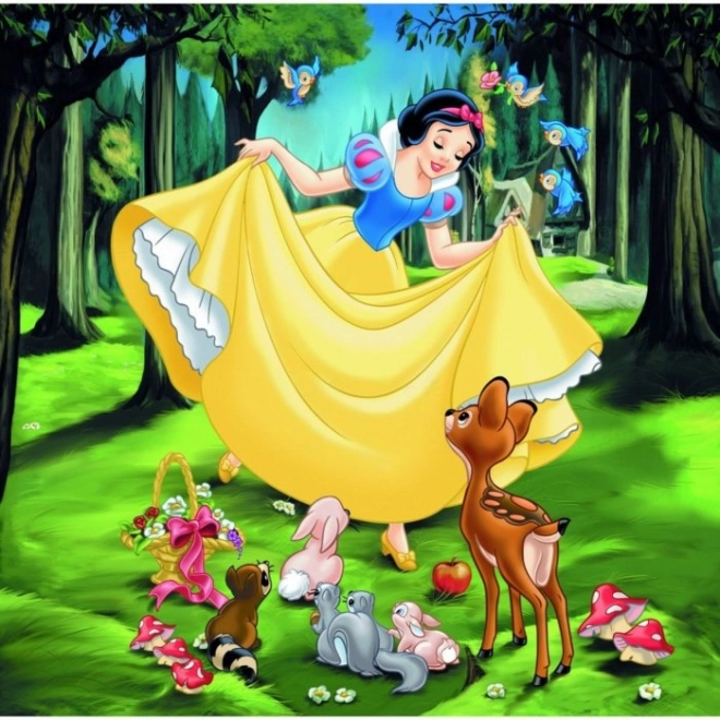 Ravensburger Puzzle Disney Prinzessinnen Schneewittchen und Cinderella