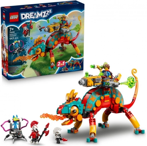 LEGO DREAMZzz Feuriges Chamäleon Mateo