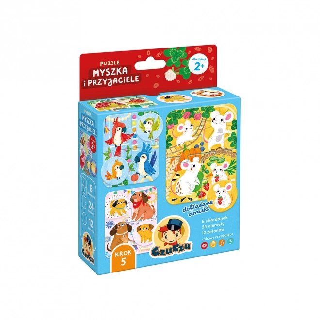 Puzzle Maus und Freunde