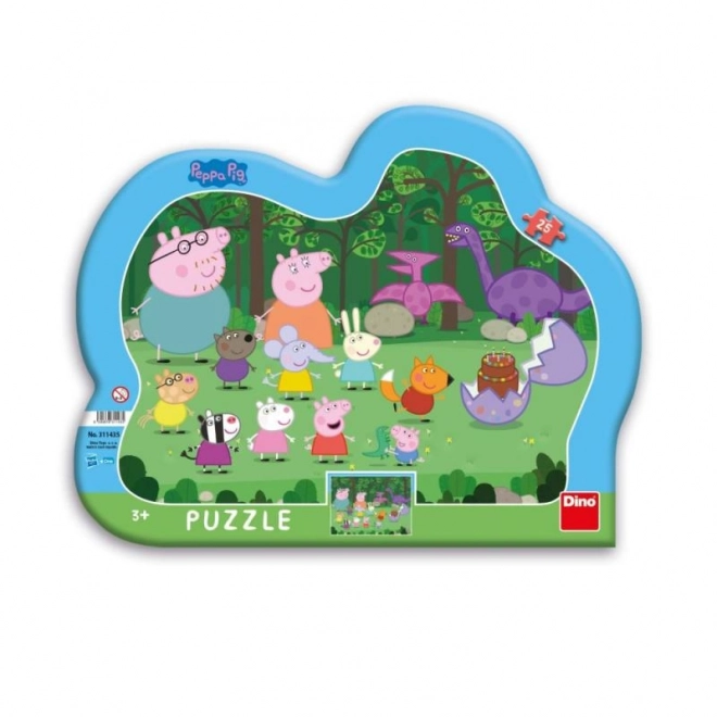 Dino Puzzle Peppa Wutz 25 Teile