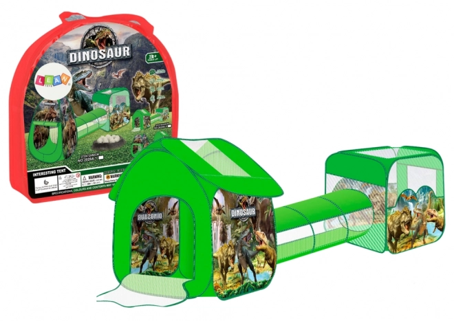 3-in-1 Kinderspielplatz Zelt Dinosaurier