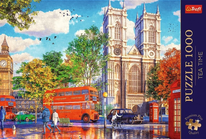 Puzzle 1000 Teile - Tea Time - Blick auf London