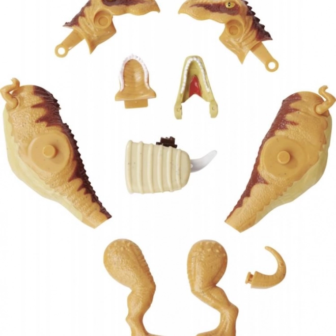 Leuchtende Dinosaurierfigur im Ei