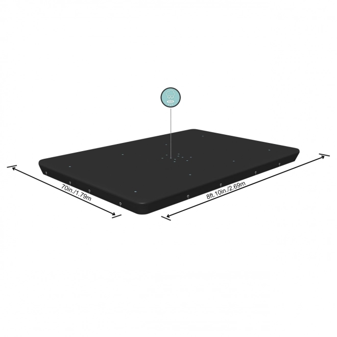 Abdeckung für Pool Bestway PowerSteel 9,3Ft