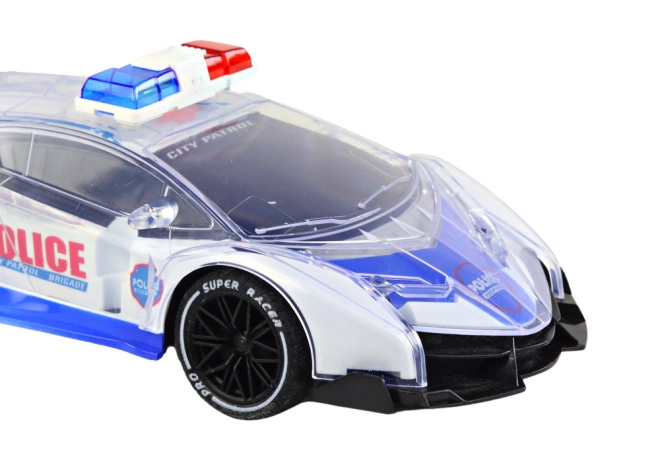Sportliches Polizeidesign im Maßstab 1:16