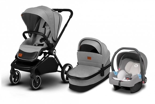 Kombikinderwagen 3in1 Grey Stone