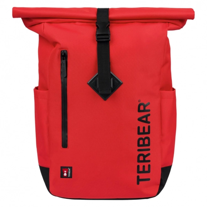 Rolltop-Rucksack TERIBEAR Rot von BAAGL