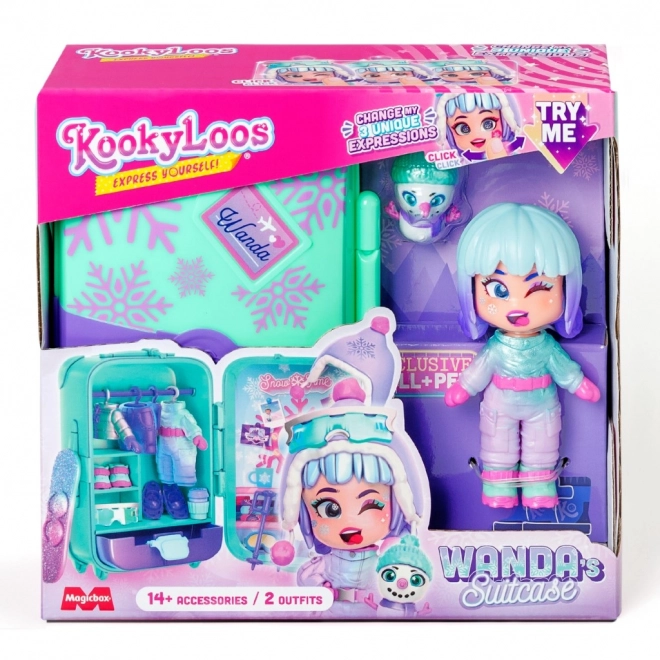 Puppe KookyLoos Wanda in einem Koffer