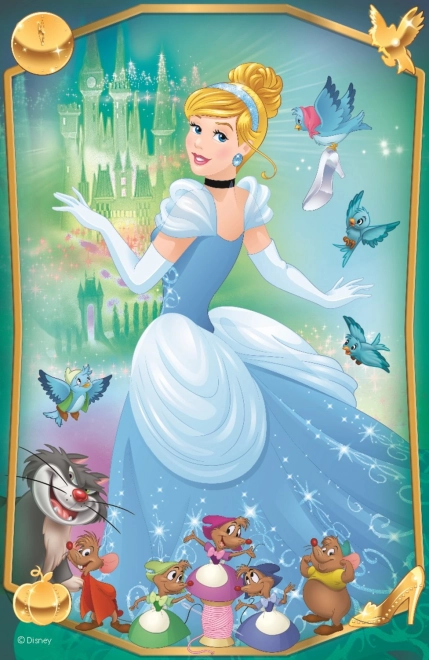 Puzzle Disney Prinzessinnen: Aschenputtel 54 Teile