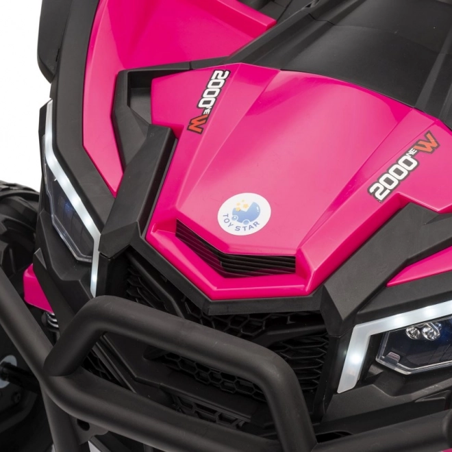 Kinder-Elektroauto Buggy Madman UTV-MX rosa
