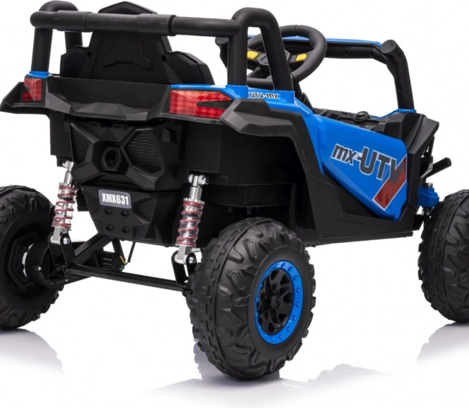 Elektrisches Kinderfahrzeug Buggy Madman UTV-MX blau