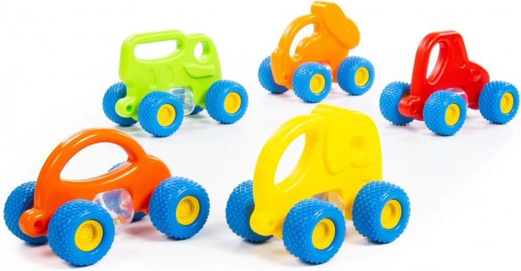 Leise Gummiräder mit griffigem Profil