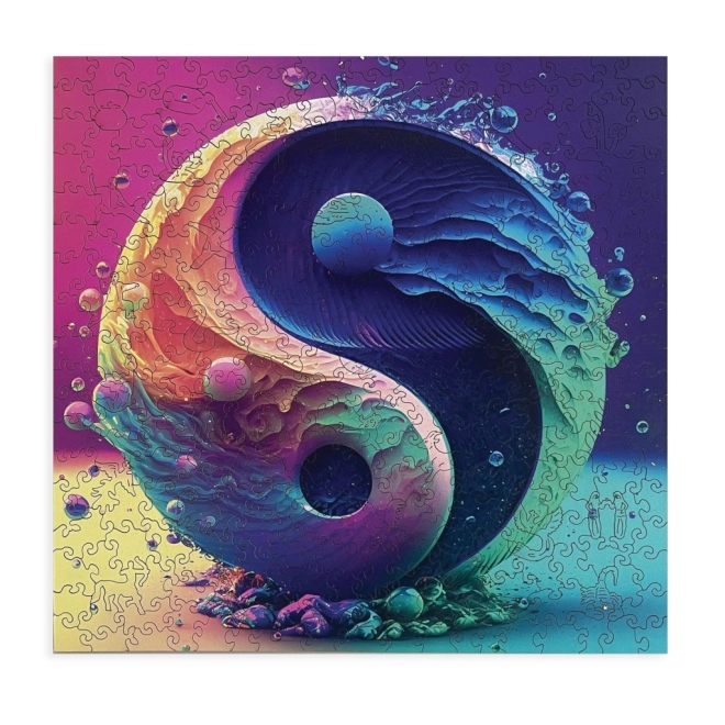 Einzigartiges Yin Yang-Design
