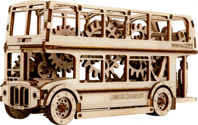 3D Holzpuzzle London Bus