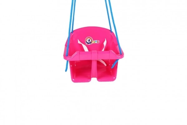 Baby Schaukel aus Plastik Blau – Rosa