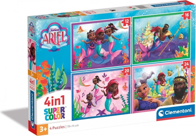 Clementoni Arielle Puzzle 4 in 1