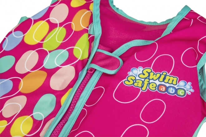 Rosa Kinder-Schwimmweste 56 cm Swim Safe