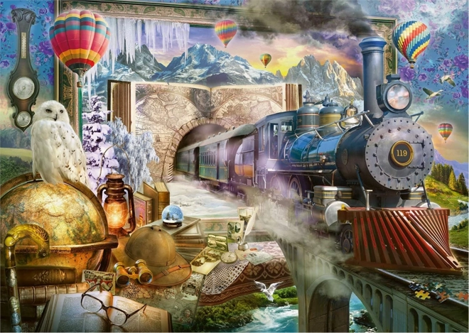 Schmidt Puzzle Zauberhafte Reise 1000 Teile