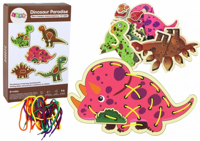 Dinosaurier Paradies - Holzbinde Spielzeug