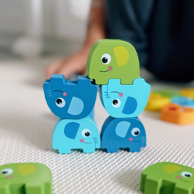 Woopie Green Elefanten-Spiel auf Elefanten