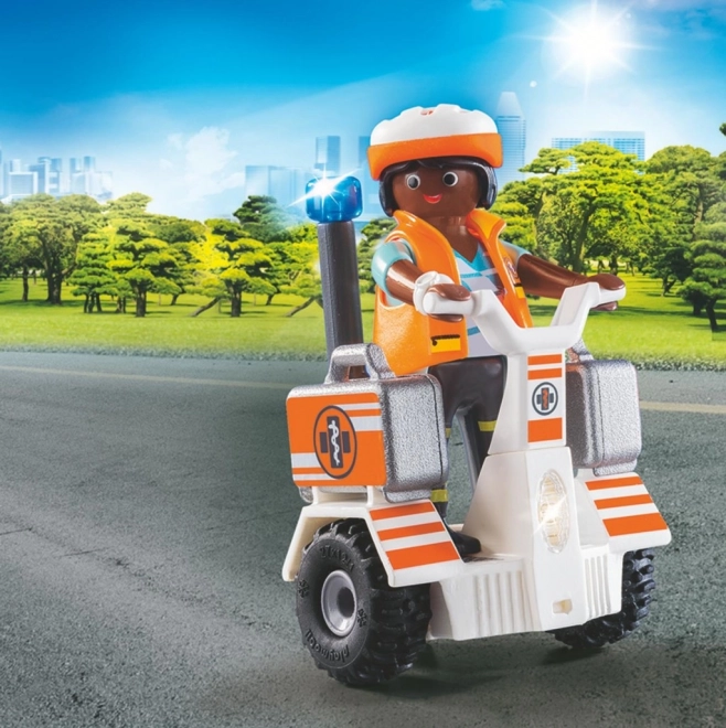 Playmobil City Life Rettungs-Einsatzmotorrad mit Lichtern