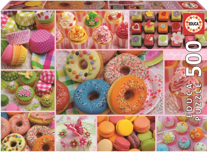 Süße Party Puzzle 500 Teile