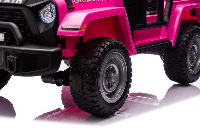 Rosa Geländewagen Off Road MONSTER