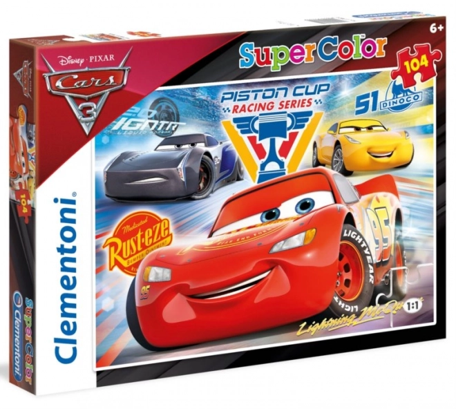 CLEMENTONI Puzzle Cars 3: Piston Cup 104 Teile