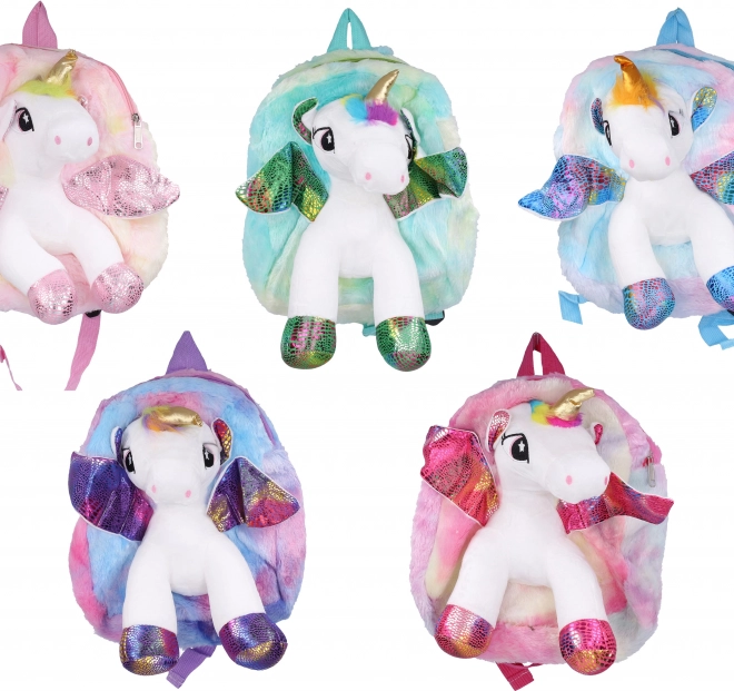 Plüsch Rucksack Einhorn für Kinder