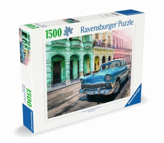 Autos auf Kuba Puzzle 1500 Teile