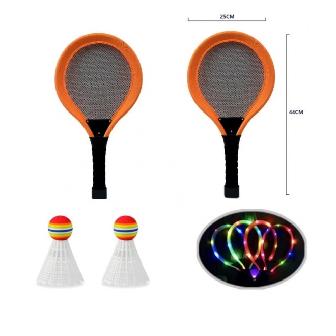 Leuchtende Badmintonschläger SPORTO