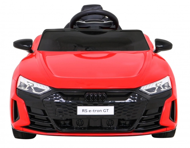 Audi RS E-Tron GT elektrisches Kinderauto mit Fernbedienung und 4x4 Antrieb – Rot