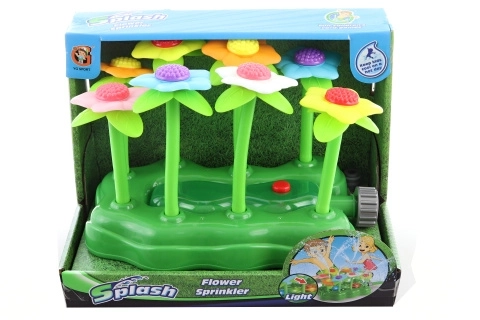Plastik Wasser Sprühblume mit Lichteffekten