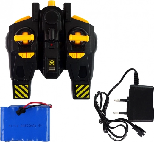 Großer ferngesteuerter Bagger mit LED-Lichtern