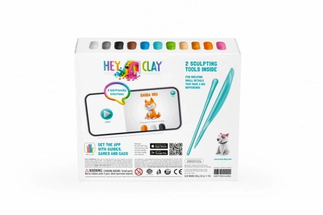 Hey Clay: Hundegeschichten - Set mit Modelliermasse