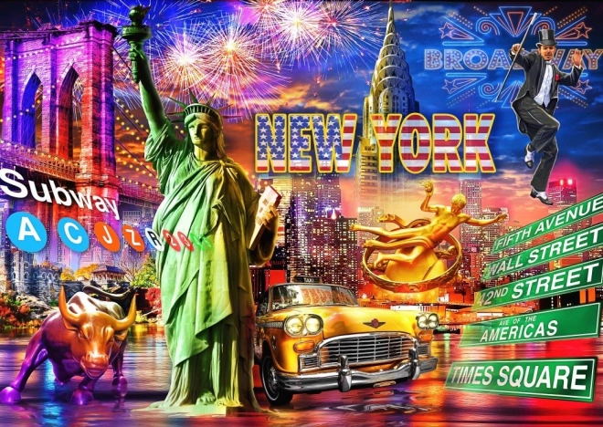 Bluebird Puzzle New York 3000 Teile
