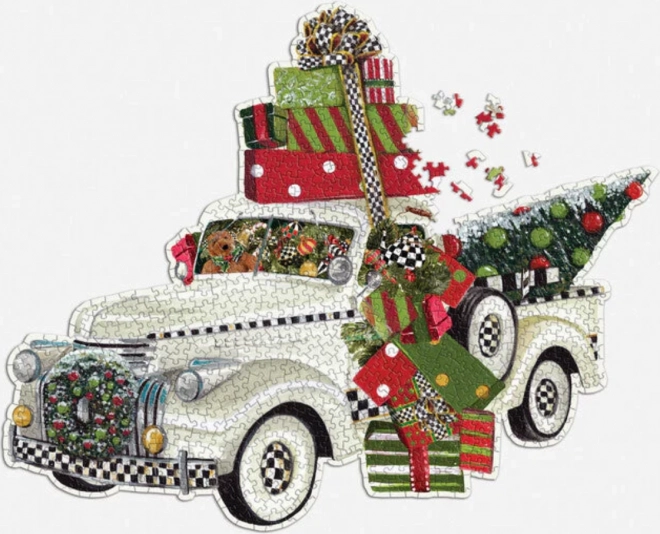 Galison Adventsauto Puzzle 750 Teile