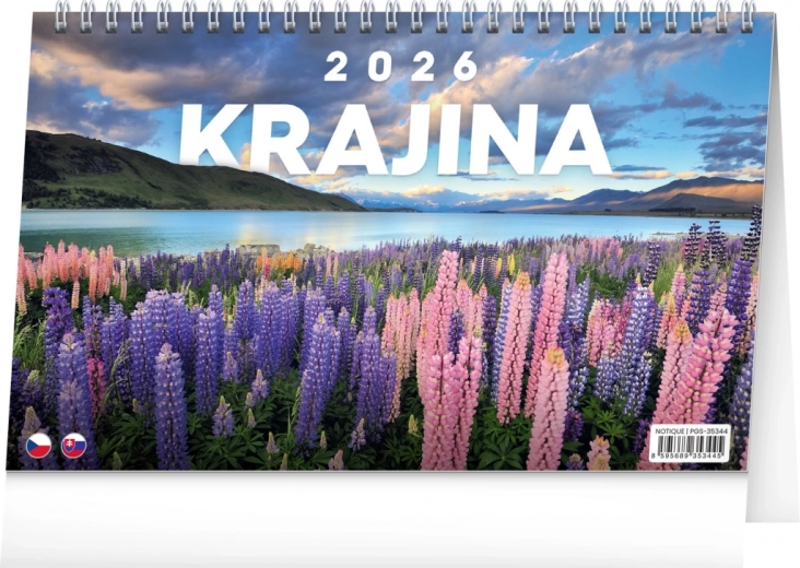 Tischkalender Landschaft 2026