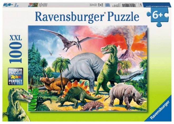 Ravensburger Puzzle Unter den Dinosauriern