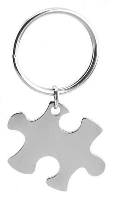 Stahlanhänger in Puzzleform