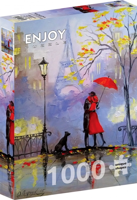 Puzzle Regentag in Paris 1000 Teile